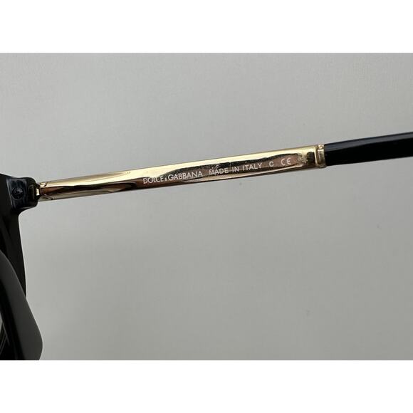 DOLCE & GABBANA DG4268 501 8G 52/22 140 3N Women Sunglasses Black Gold main image 12